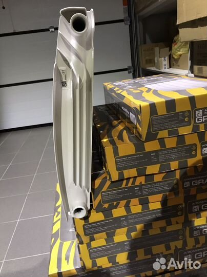 Радиаторы алюминевые 500-100 каплевидные