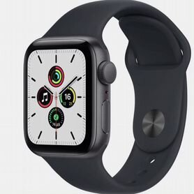 Apple Watch SE GPS, 44mm black Aluminium Case