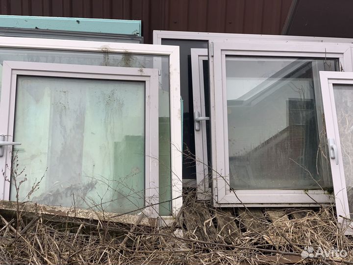 Алюминиевые окна бу анодированные