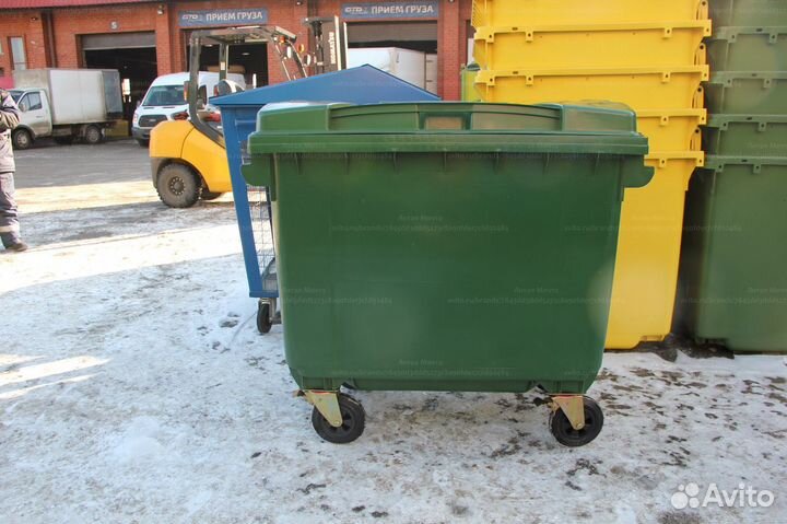 Мусорный Пластиковый Контейнер 660л C5920