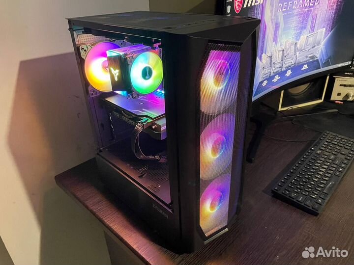 Игровой пк intel 12100f/RTX 2060 super/16gb DDR4
