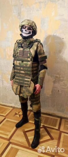 Бронежилет с плитами бр5