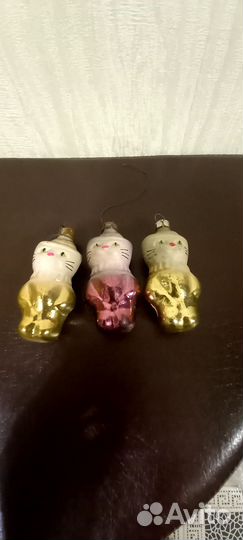 Елочные игрушки СССР