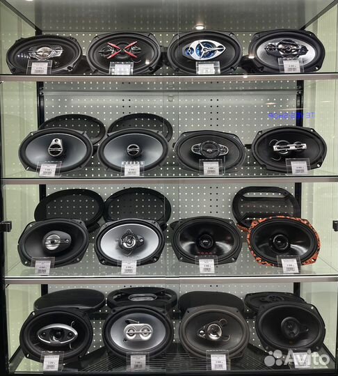 Овальные динамики, автозвук