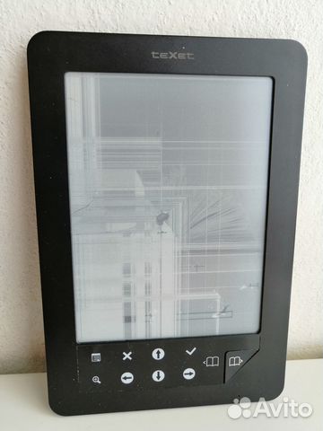 Электронная книга teXet TB-206 - экран неисправен