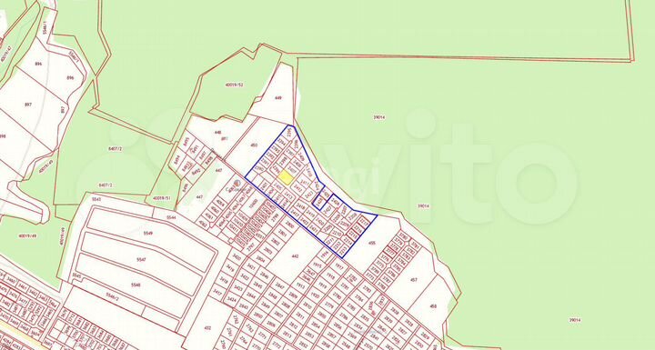 Участок 7,7 га (СНТ, ДНП)