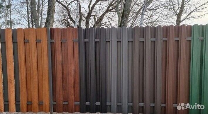 Двухсторонний штакетник