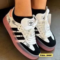 Оригинал Adidas Samba & Hello Kitty Platform Кеды