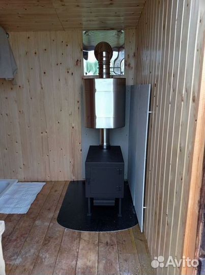 Печь камин на дровах