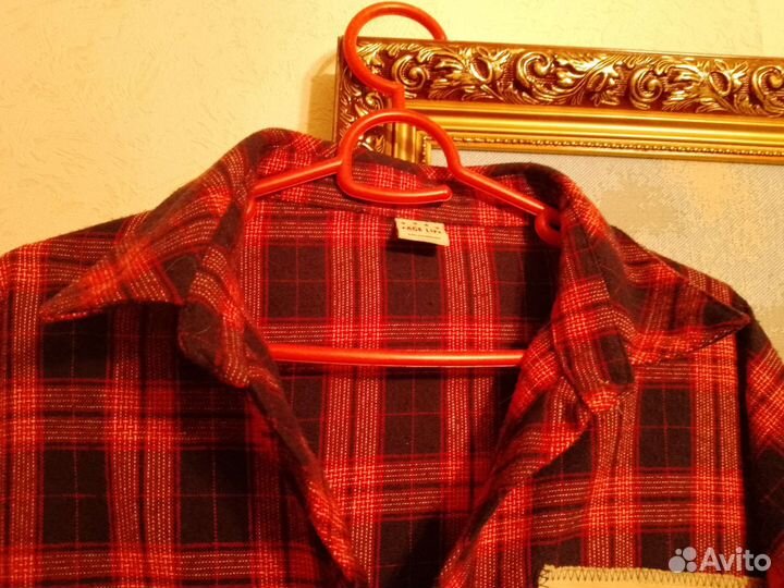 Теплая рубашка