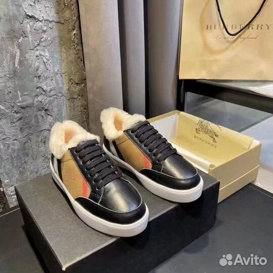 Кеды Burberry зимние 37-38