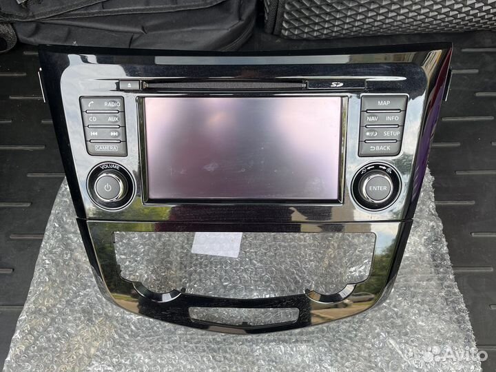 Автомагнитола штатная с рамкой Nissan X-trail т32
