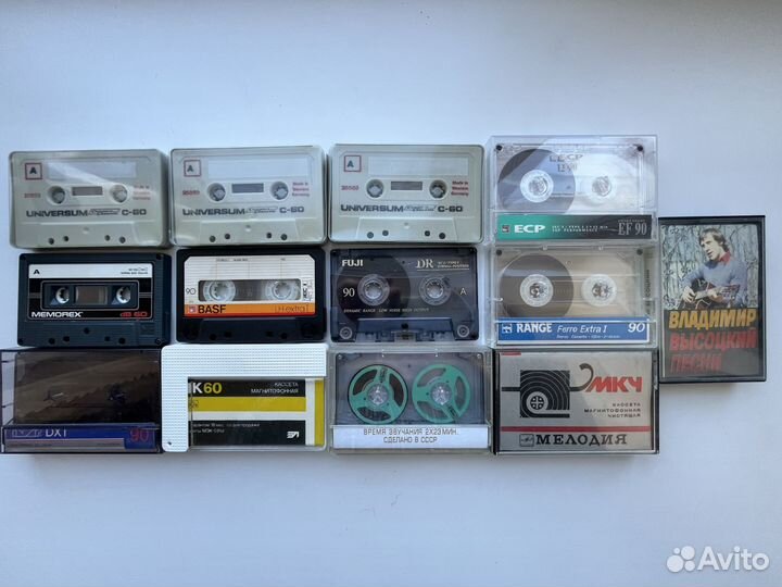Аудиокассеты разные (обновление)