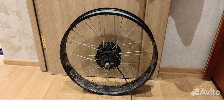 Мотор колесо для фэтбайка на запчасти