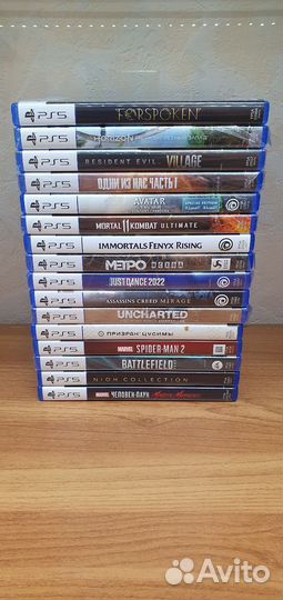 Диски с играми для Sony PlayStation 5