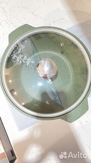 Кастрюля жаровня 4 л kukmara новая