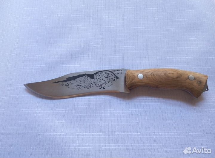 Нож кизляр Охота Рысь Медведь