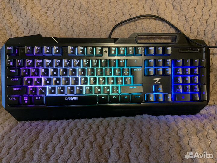 Мембранная игровая клавиатура ZET Gaming Damage