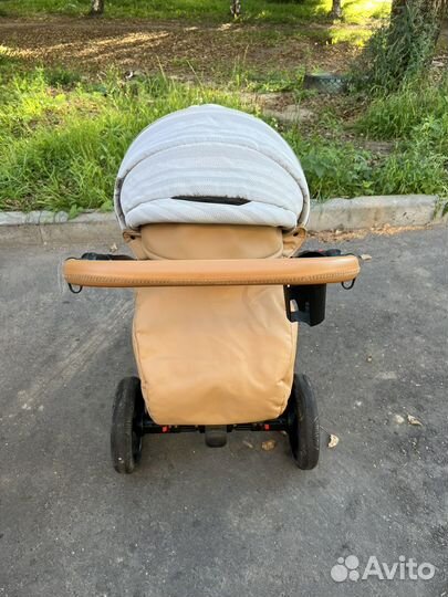 Коляска 2в1 retrus Turismo 4 Серо-Коричневая