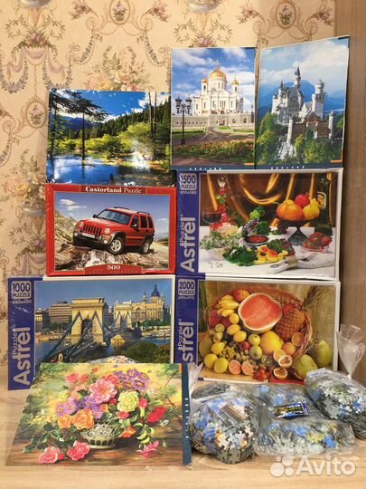 Пазлы 7 штук