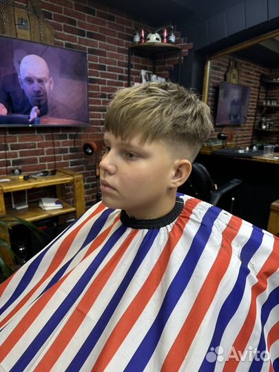 Стрижка в барбершопе