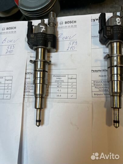 Форсунки BMW N53 N54 N63 N74 12 ревизия