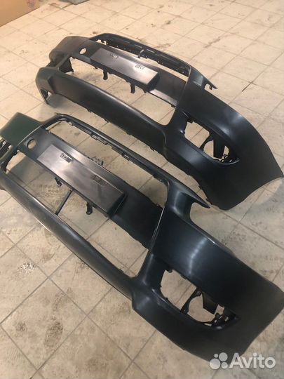 Бампер передний на mitsubishi lancer X