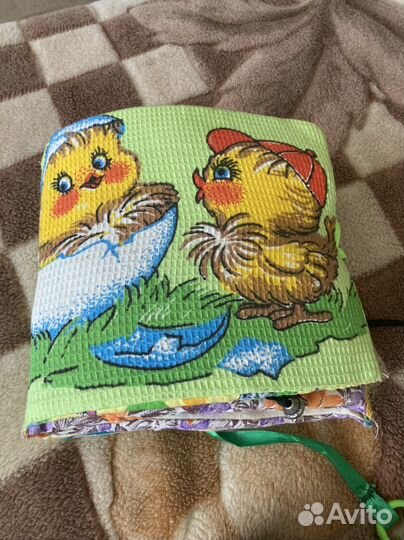 Развивающая мягкая книжка