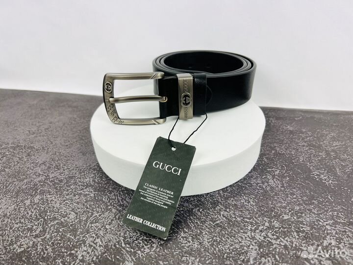 Ремень мужской кожаный Gucci