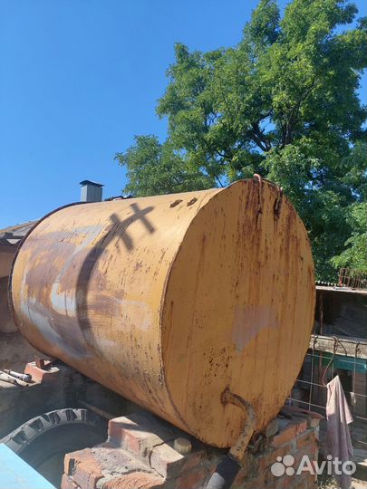 Бочка металлическая