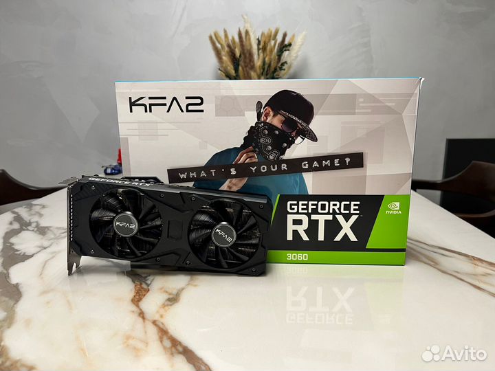 RTX 3060 на гарантии