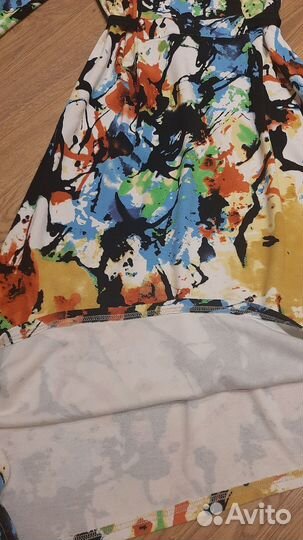 Платье женское ассиметричное