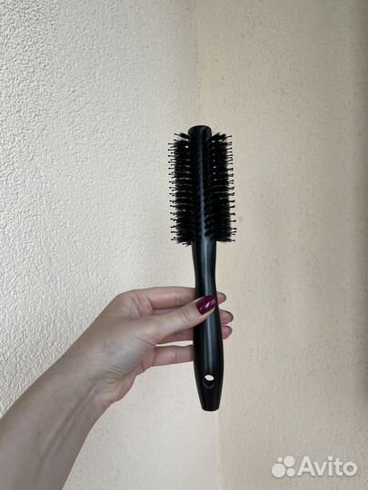 Расчёска-брашинг с натуральной щетиной 50 мм