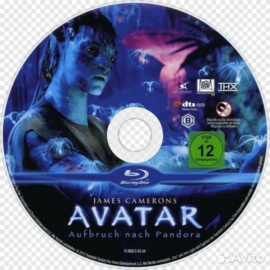 На дисках bru-ray