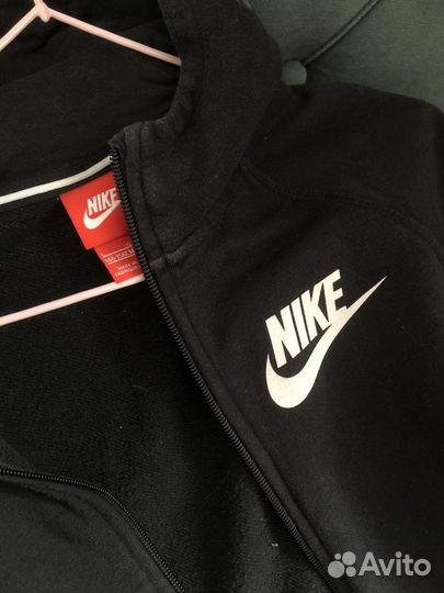 Кофта на молнии зипка nike xs