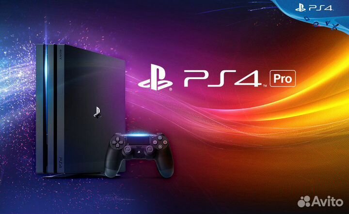 Sony playstation 4, fat slim pro Игровая приставка