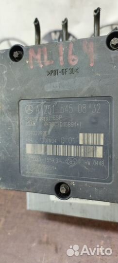 Блок ABS Mercedes-Benz M W164