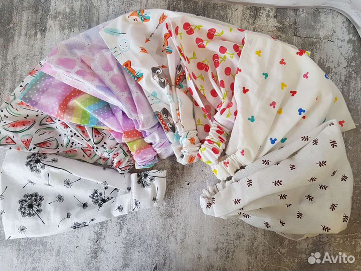 Повязки, банданы и косынки на резинке