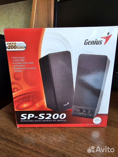 Колонки компьютерные Genius SP-S200