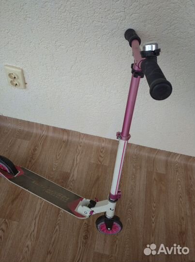 Самокат детский двухколесный для девочки