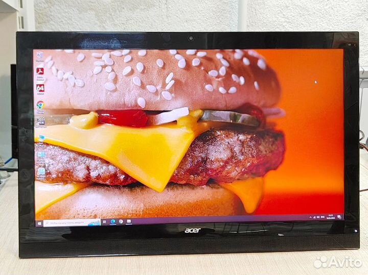 Моноблок Acer Intel X4 J3710/4Gb/500Gb/HD Graphics