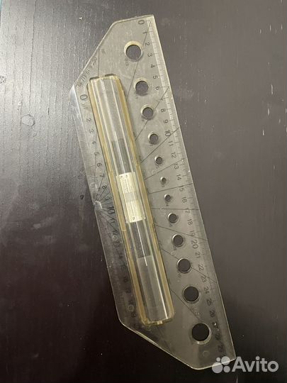 Рейсшина, каталка, 30 см