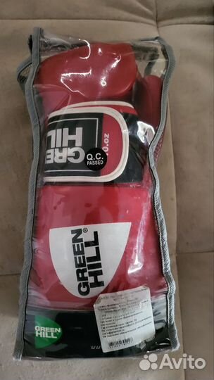 Боксерские перчатки для тайского бокса кожа