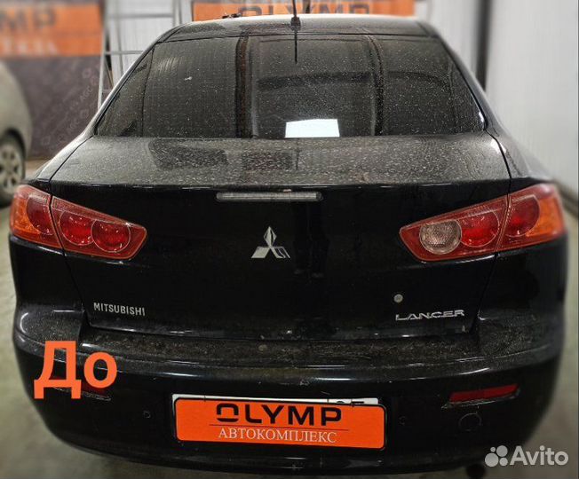 Стекло заднее Mitsubishi Lancer CY 2007-2017