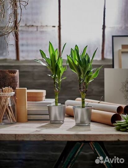 Кашпо оцинкованное IKEA