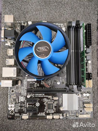 Материнская плата с процессором i5 4460