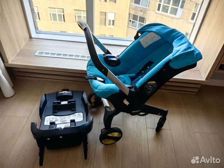 Коляска doona с базой isofix