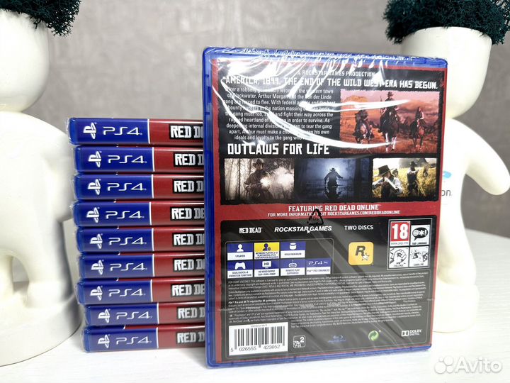 RDR 2 ps4 новый диск