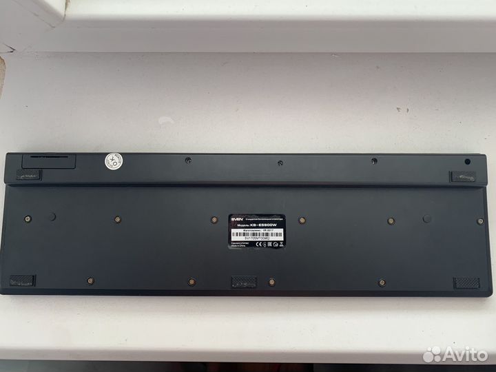 Клавиатура беспроводная sven кв-E5900W