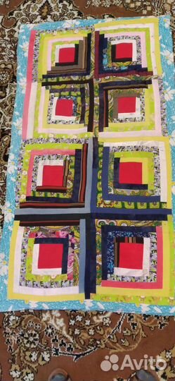 Лоскутное одеяло детское покрывало